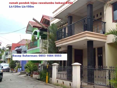 Rumah 2 Lantai Shm Siap Huni Pondok Hijau Rawalumbu Bekasi Bebas Banjir