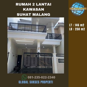 Rumah 2 Lantai Strategis Siap Huni Di Lowokwaru Malang