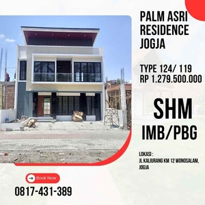 Rumah Baru 2 Lantai Dekat Kampus Uii Jakal Palm Asri Residence