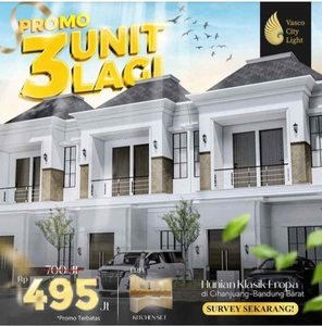 Rumah Baru 2 Lantai Dgn Harga Promo 400 Jutaan