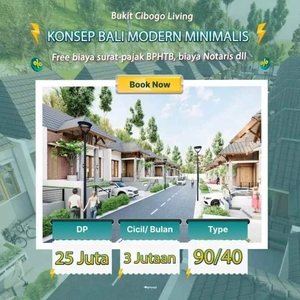 Rumah Baru Dijual Cluster Bukit Cibogo Living Cimahi