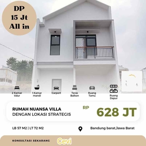 Rumah Baru Dua Lantai Dp 15 Juta Padalarang Ngamprah Bandung Barat