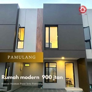 Rumah Baru Modern 2 Lantai Dekat Umpam Pamiulang