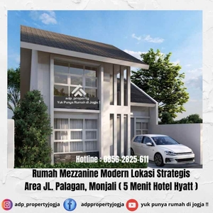 Rumah Baru Siap Bangun Dijual Di Jl Palagan Dekat Hotel Hyatt Sleman