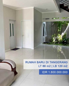Rumah Baru Termurah Dijual Di Komplek Deplu Larangan Tangerang Banten