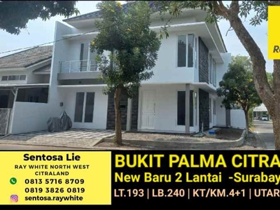 Rumah Bukit Palma Citraland Surabaya Barat - New Baru Minimalis Modern