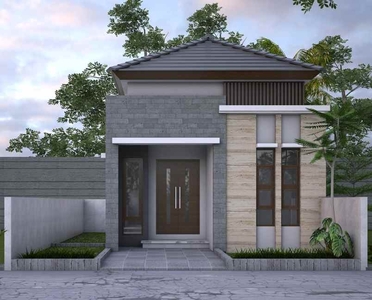Rumah Cantik Desain Modern 8 Menit Ke Uii Jakal Jogja