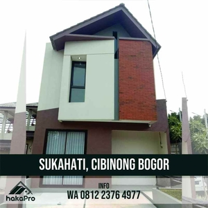 Rumah Cluster 2 Lantai Murah Dijual Di Sukahati Cibinong