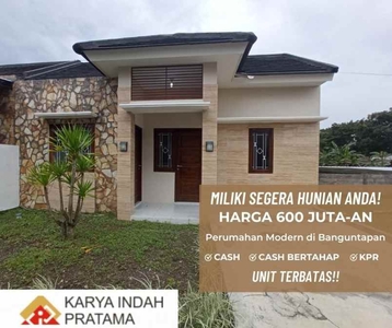 Rumah Cluster Modern Dekat Jogja Kota10 Menit Kotagedejanti