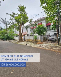 Rumah Dalam Komplek Elite Di Senopati Kebayoran Baru Jakarta Selatan