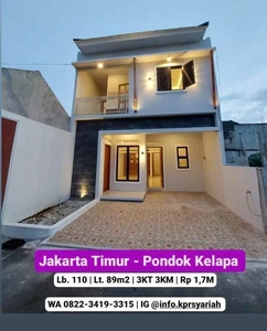 Rumah Desain Exclusive Pondok Kelapa Duren Sawit Jakarta Timur
