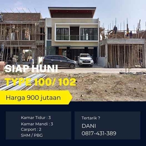 Rumah Dijual Palm Asri Residence Ke Uii 5 Menit