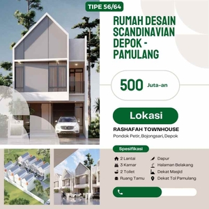 Rumah Dijual Promo Oktober Di Pondok Petir Depok Perbatasan Pamulang