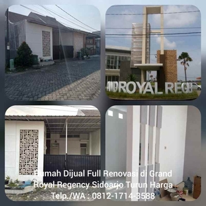 Rumah Dijual Wage Sidoarjo Di Grand Royal Regency Turun Harga