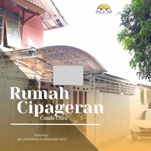 Rumah Hook Area Cipageran Cimahi Dekat Kolmas Sangkuriang