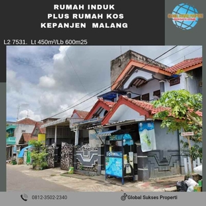 Rumah Induk Dan Rumah Kost Di Kelurahan Ardirejo Malang