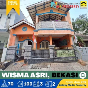 Rumah Kokoh Di Wisma Asri 1 Bekasi Utara 2 Lantai Bebas Banjir Hany