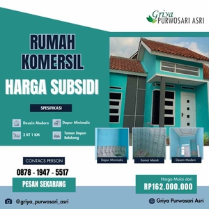 Rumah Komersil Harga Subsidi