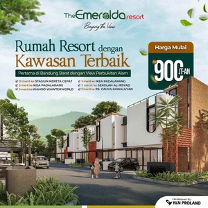 Rumah Konsep Resort Eksklusif Dengan Fasilitas Premium Di Bandung