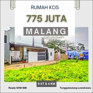 Rumah Kos Dekat Kampus Kota Malang