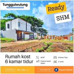 Rumah Kost Kota Malang 785 Juta Kamar Mandi Dalam