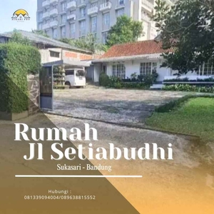 Rumah Luas Nyaman Dan Asri Di Jl Setiabudhi Dekat Gegerkalong Dago