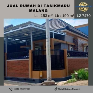 Rumah Mewah Luas Nyaman Strategis Di Tasikmadu Malang