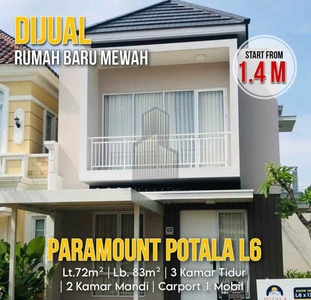 Rumah Mewah Semarang Potala Paramount Village Murah Free Pajak Bn Shm