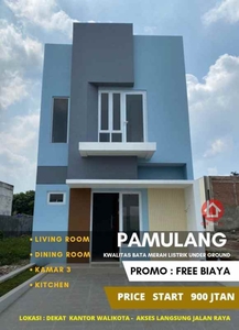 Rumah Minimalis Baru Tanpa Dp Di Pamulang Tangsel