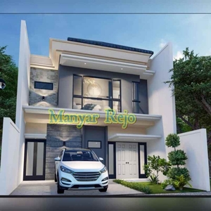 Rumah Minimalis Tengah Kota Surabaya Dekat Ngagel Nginden Semolo