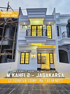 Rumah Modern Classic Dalam Cluster Akses Jl Utama 2 Kahfi Jagakarsa