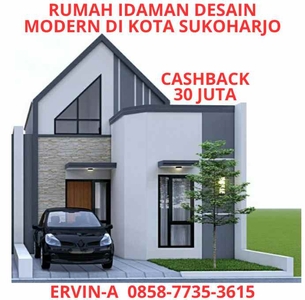 Rumah Modern Dijual Di Kota Sukoharjo Rumah Minimalis Di Sukoharjo