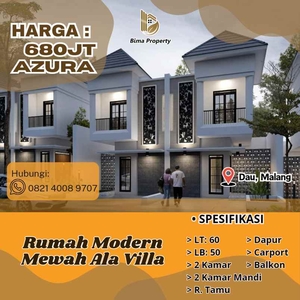 Rumah Modern Mewah Ala Villa