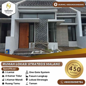Rumah Modern Minimalis Lokasi Strategis Kota Malang