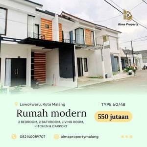 Rumah Modern Minimalis Murah Area Kota Malang