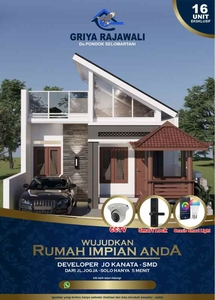 Rumah Modern Murah Dengan Rooftop Di Selomartani Kalasan