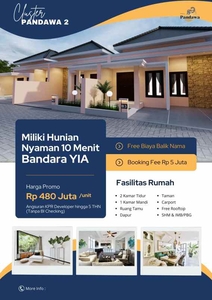 Rumah Modern Murah Terjangkau Dekat Bandara Yia