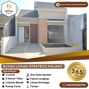 Rumah Modern Siap Huni Di Oma View Malang