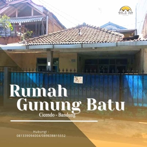 Rumah Murah Hitung Tanah Di Sayap Gunung Batu Belakang Gateway Pasteur