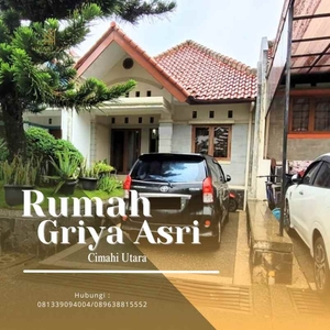 Rumah Murah Komplek Griya Asri Cipageran Jalan Kolmas Cimahi