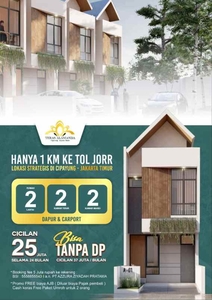 Rumah Murah Promo Umroh Cipayung Jaktim