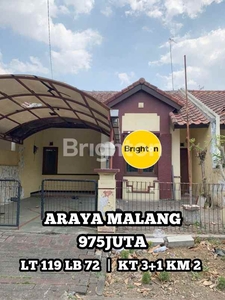 Rumah Murah Siap Huni Araya Malang Pondok Blimbing Indah