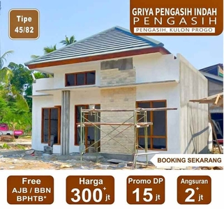 Rumah Murah Siap Huni Dekat Pemda Wates Kulonprogo