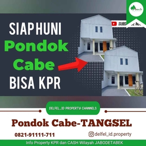 Rumah Murah Siap Huni Pondok Cabe Tangerang Selatan