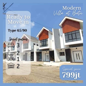 Rumah Ready Stok Modern Cocok Untuk Villainvestasi Di Perumahan Batu