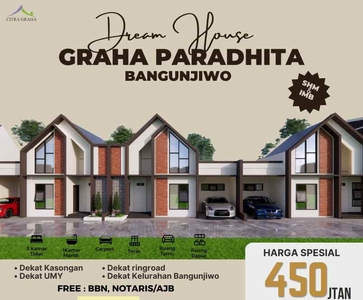 Rumah Scandinavian Graha Paradhita Bangunjiwo Bantul