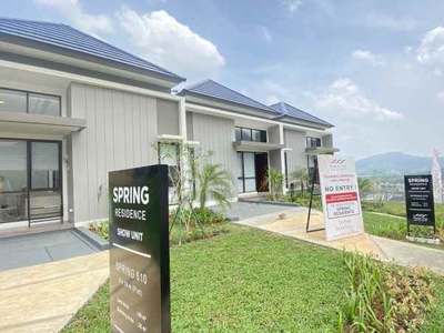 Rumah Sentul City 2 Kamar Tidur New Cluster Spring Residence