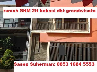 Rumah Shm 2 Lantai Siap Huni Bekasi Bebas Banjir Dekat Grandwisata