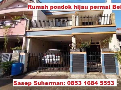 Rumah Shm 2 Lantai Siap Huni Pondok Hijau Permai Pengasinan Rawalumbu Bekas