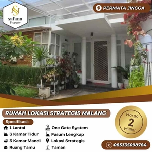 Rumah Siap Huni Lokasi Strategis Ddi Pusat Kota Malang